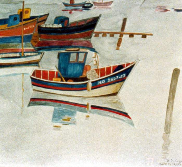 Le port de l'Herbaudière à Noirmoutier