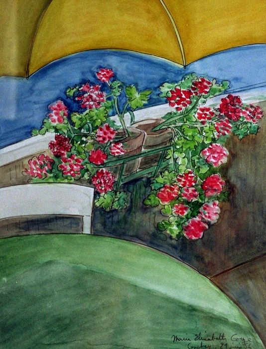 Couchey : la terrasse de la maison