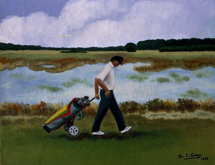 Sur le golf de Kerver