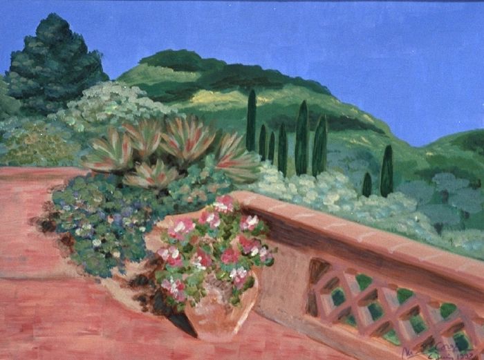 La terrasse de Magagnosc