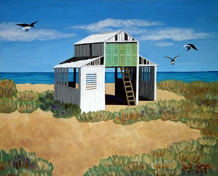 Le cabanon sur l'île de Moucha (2e version)