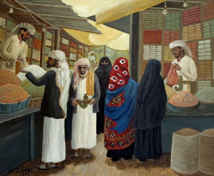 Dans les souks de Sanaa