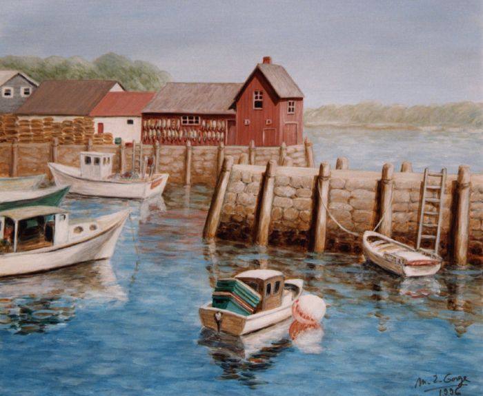 La grange rouge de Rockport