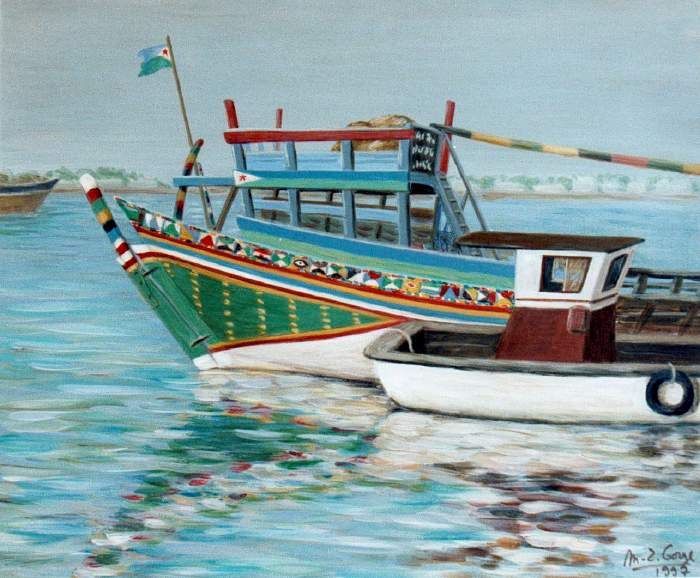 Boutre à Djibouti