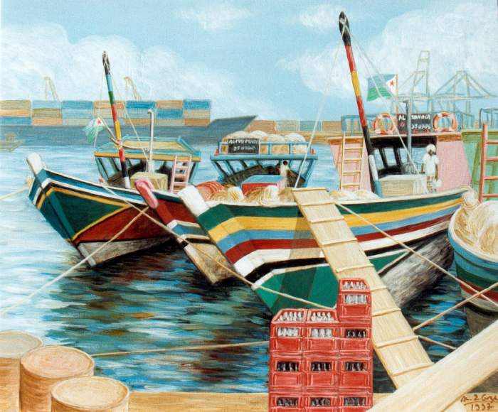 Boutres à Djibouti