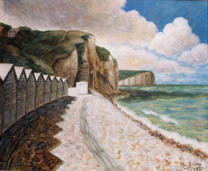 La plage des Petites-Dalles