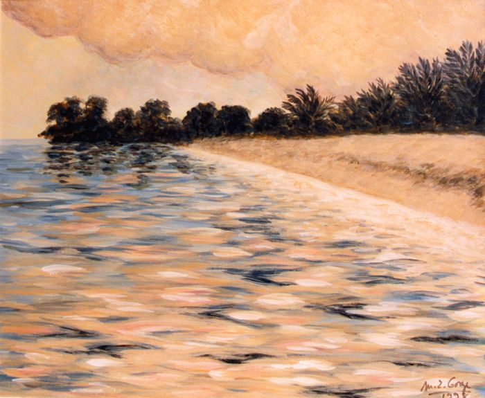 Coucher de soleil en Jamaïque