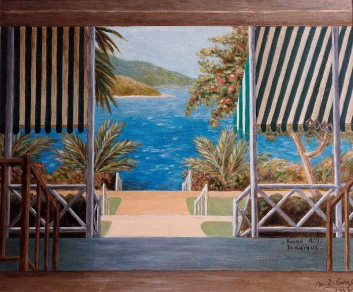Round Hill (la terrasse sur la mer)