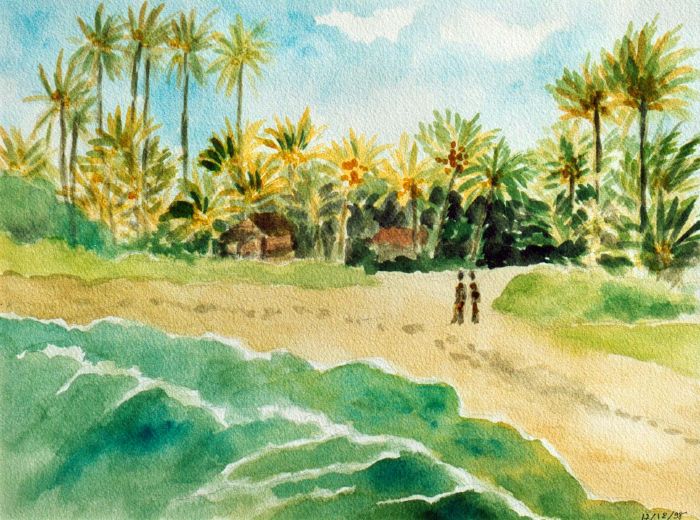 Plage d'Aturuwella
