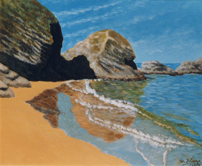La plage de Port-Donnant à Belle-Île