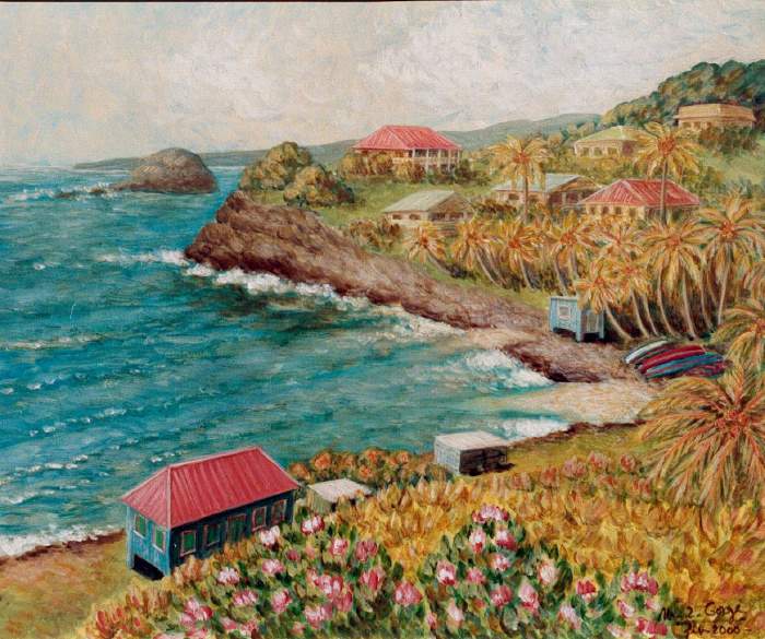 L'île de Béquia (Grenadines)
