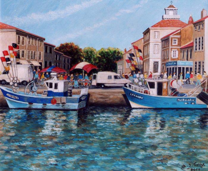 Le port de St Martin de Ré