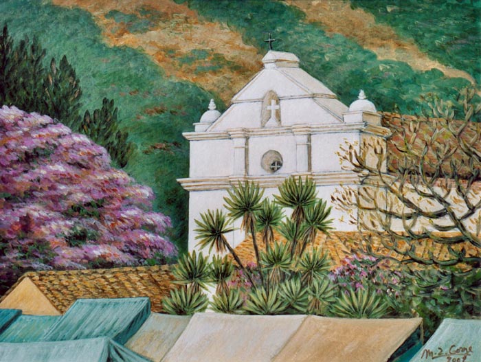 Guatémala : Chichicasténango ("capilla del calvario")