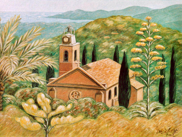 L'église de Magagnosc