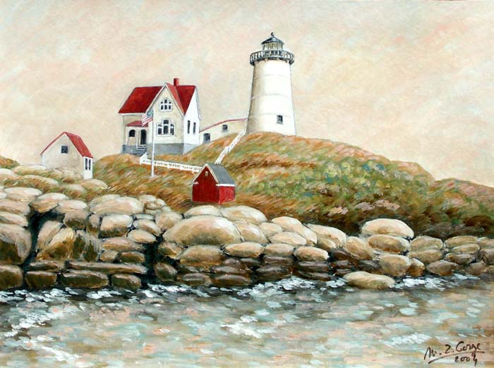 Nubble light (Cape Neddick - York)