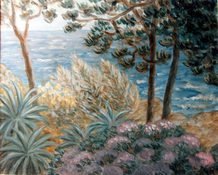 Le jardin de St Gildas (genêts)