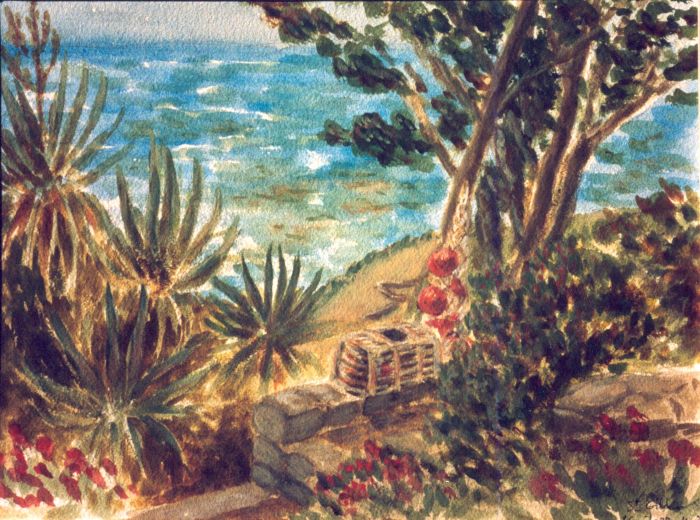 Le jardin de St-Gildas (casier)