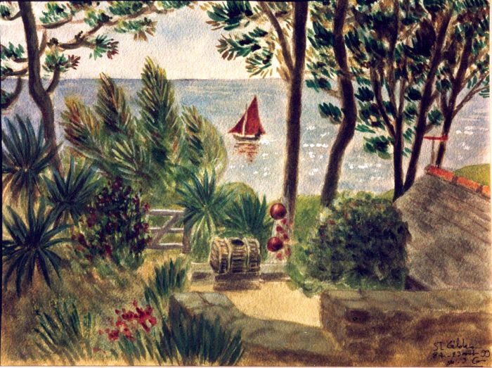 Le jardin de St-Gildas (barrière)