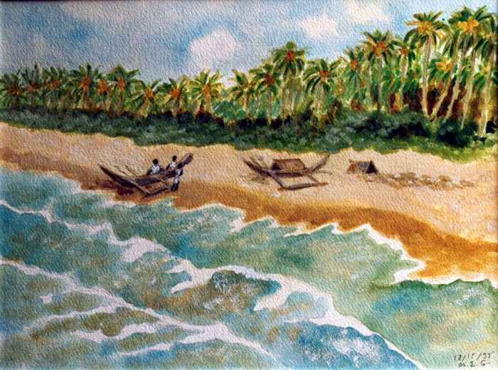 Plage d'Aturuwella