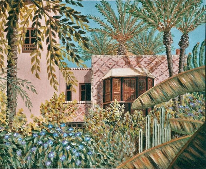 Dans les jardins Majorelle
