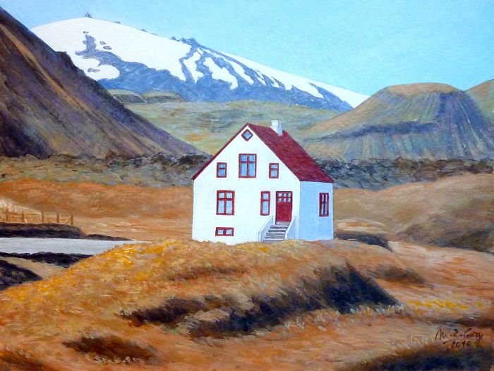 Arnarstapi, sur la péninsule de Snaefellsnes