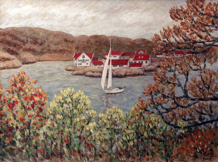 Sur l'île de Marstrand